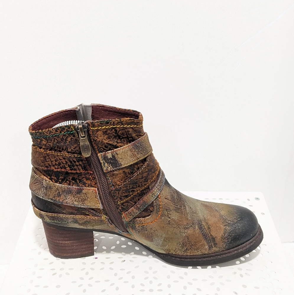 L ' Artiste leather Shazzam boots - Picture 4 of 16